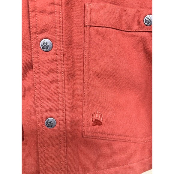 Duluth Alaskan Hardgear Trapline Flannel Relaxed Fit Shacket Men’s Size Medium - Picture 7 of 12